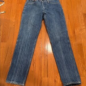 Levi's “Special Reserve” Men's Washed Blue Straight Jeans